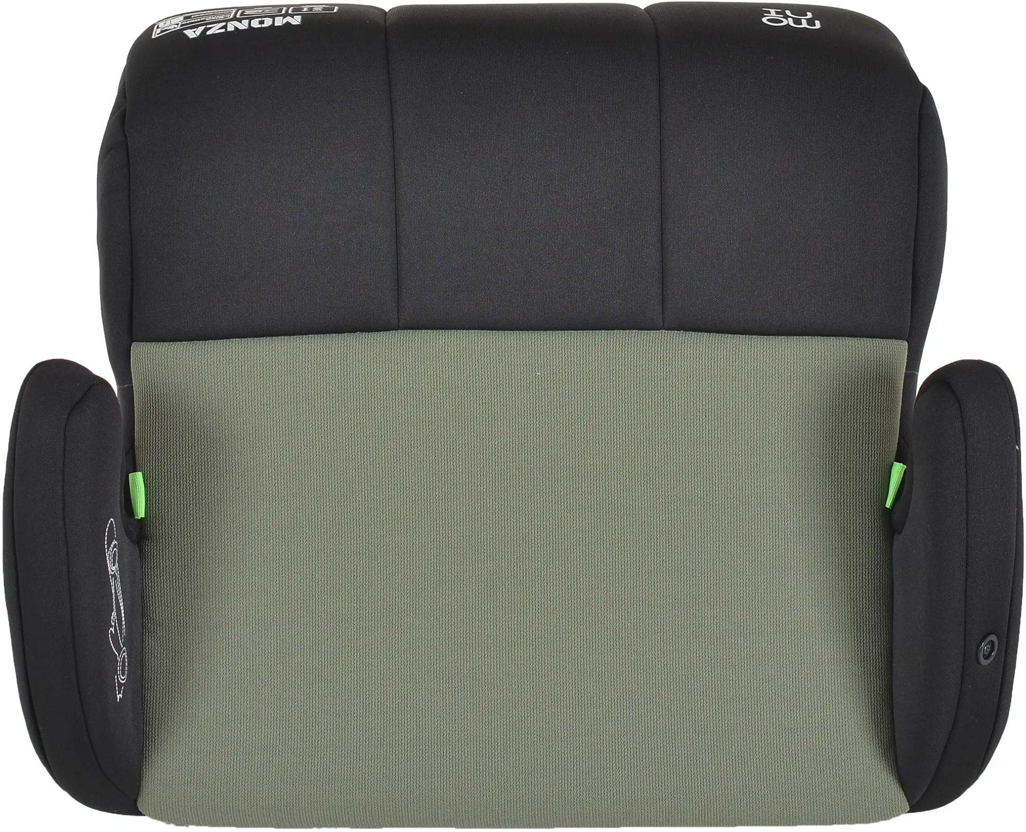 Scaun auto-booster Moni Monza (Green/Black) - 5