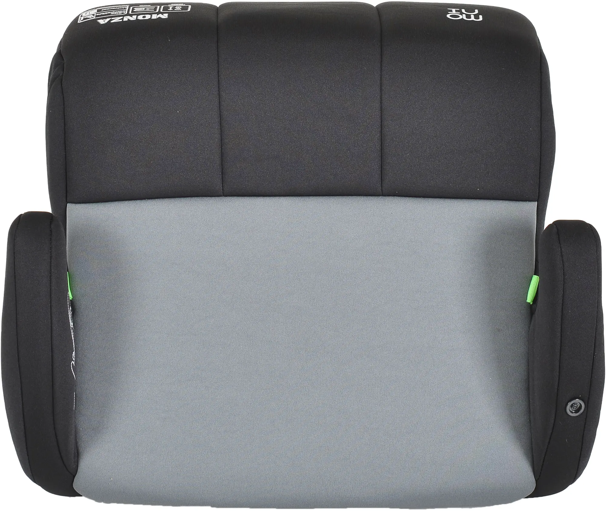 Scaun auto-booster Moni Monza (Grey/Black) - 5