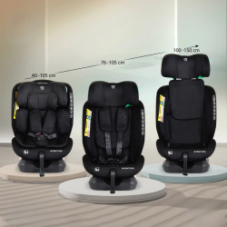 Автокресло Moni Aventura (Black) Thumb