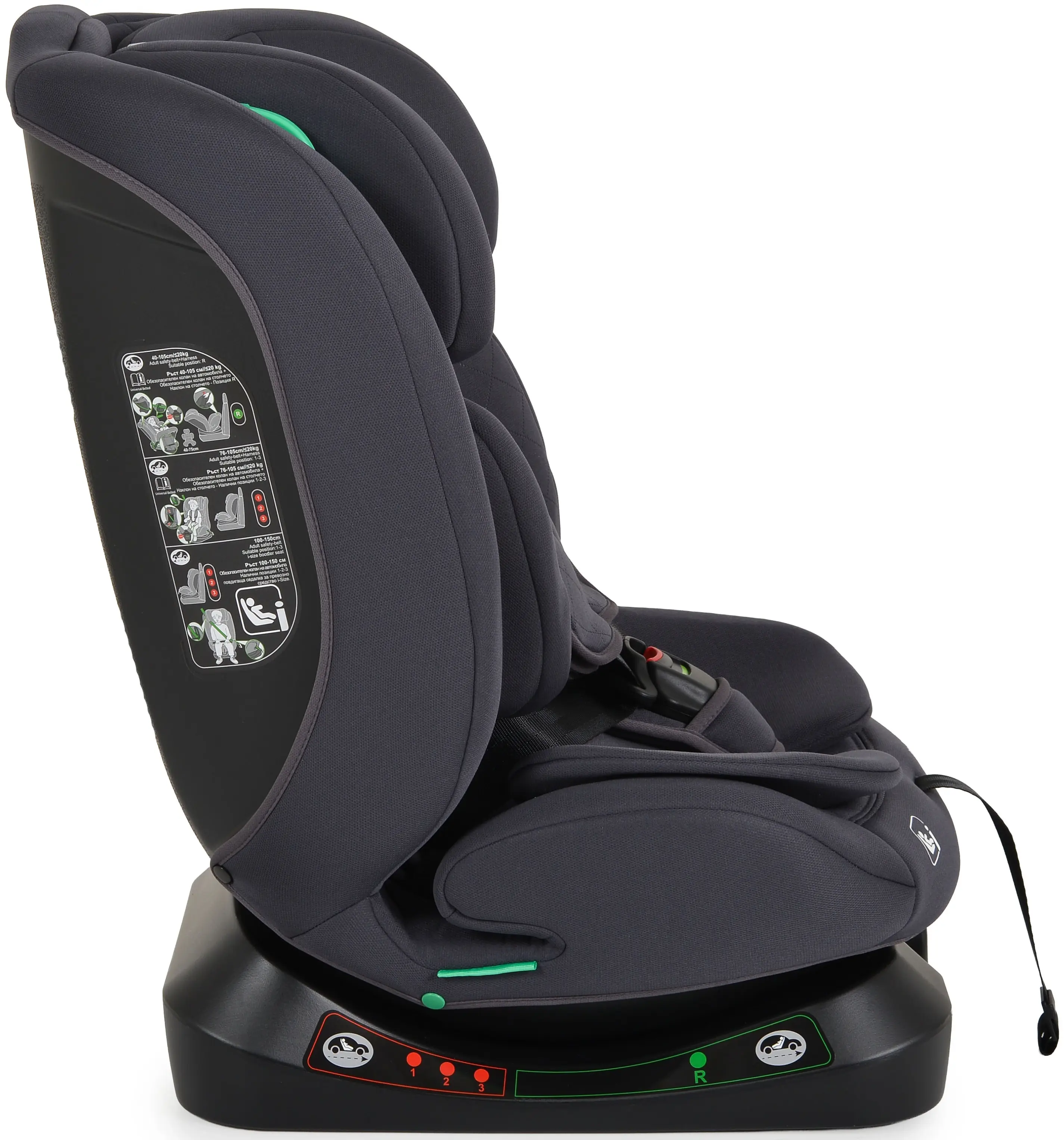 Scaun auto Moni Aventura (Grey) - 5
