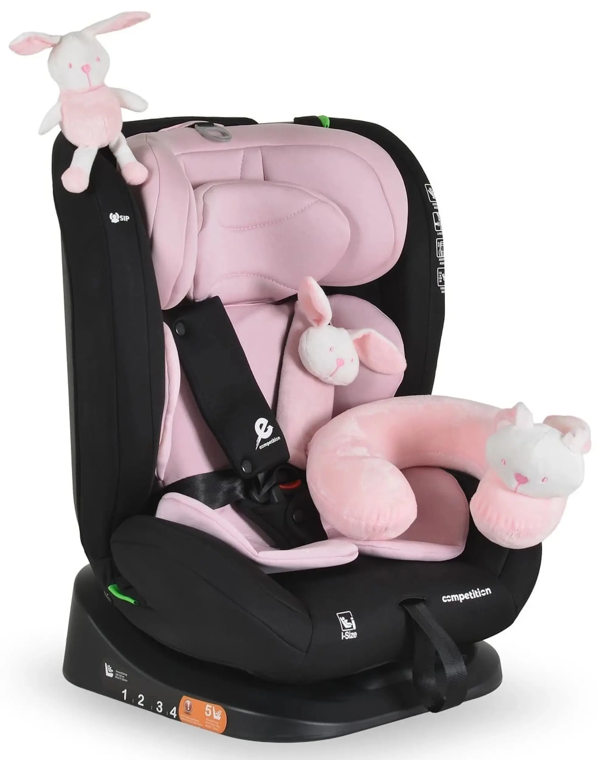 Автокресло Moni Competition (Baby Pink) - 2
