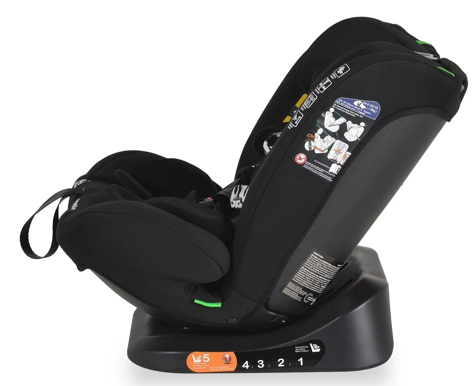 Scaun auto Moni Competition (Midnight Black) - 8