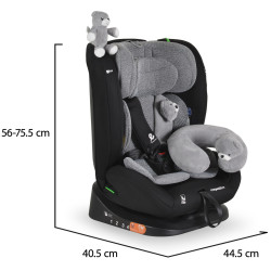 Scaun auto Moni Competition (Space Grey) Thumb