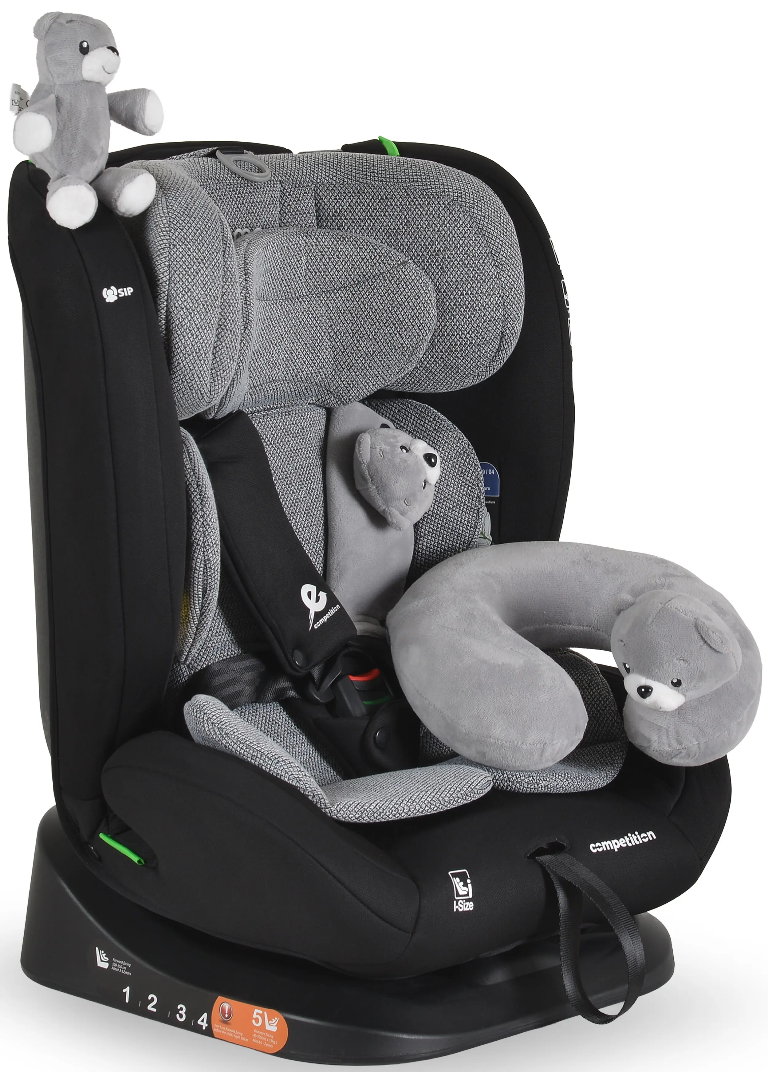 Scaun auto Moni Competition (Space Grey) - 5