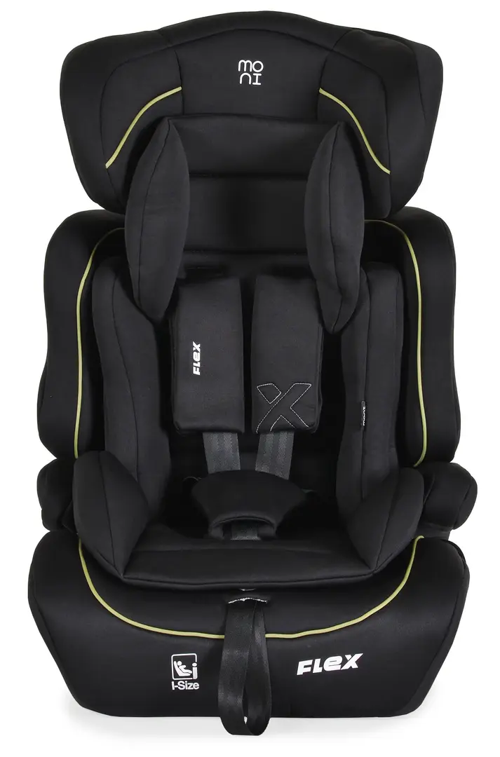 Scaun auto Moni Flex i-Size (Black/Green)