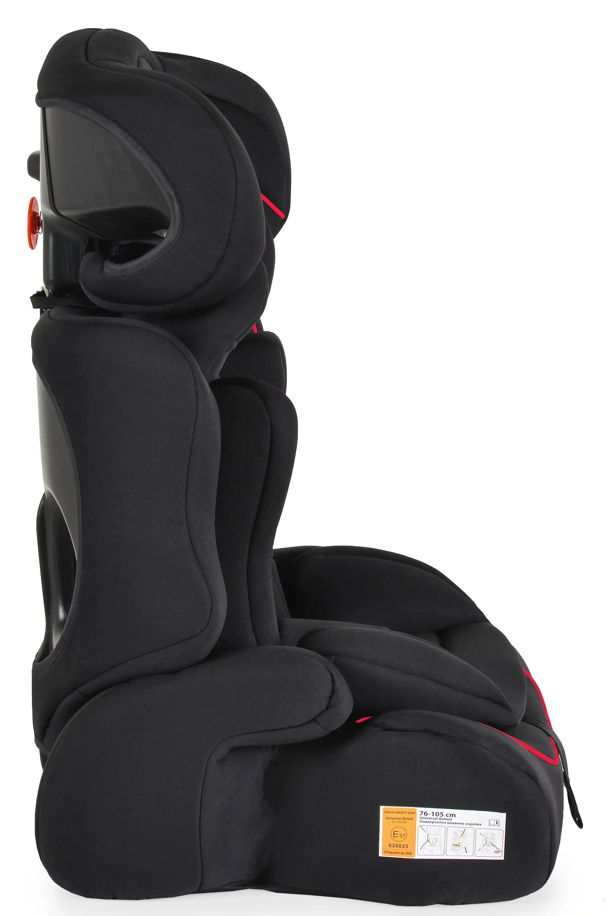 Scaun auto Moni Flex i-Size (Black/Red)