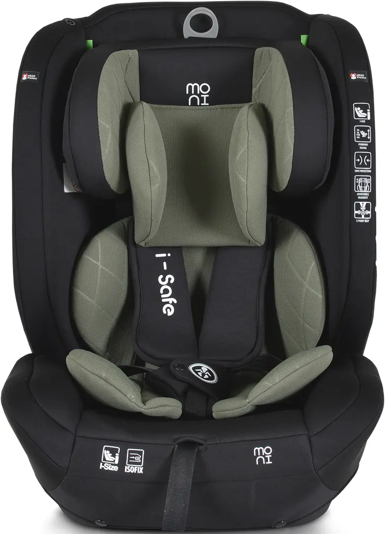 Автокресло Moni i-Safe (Green/Black)