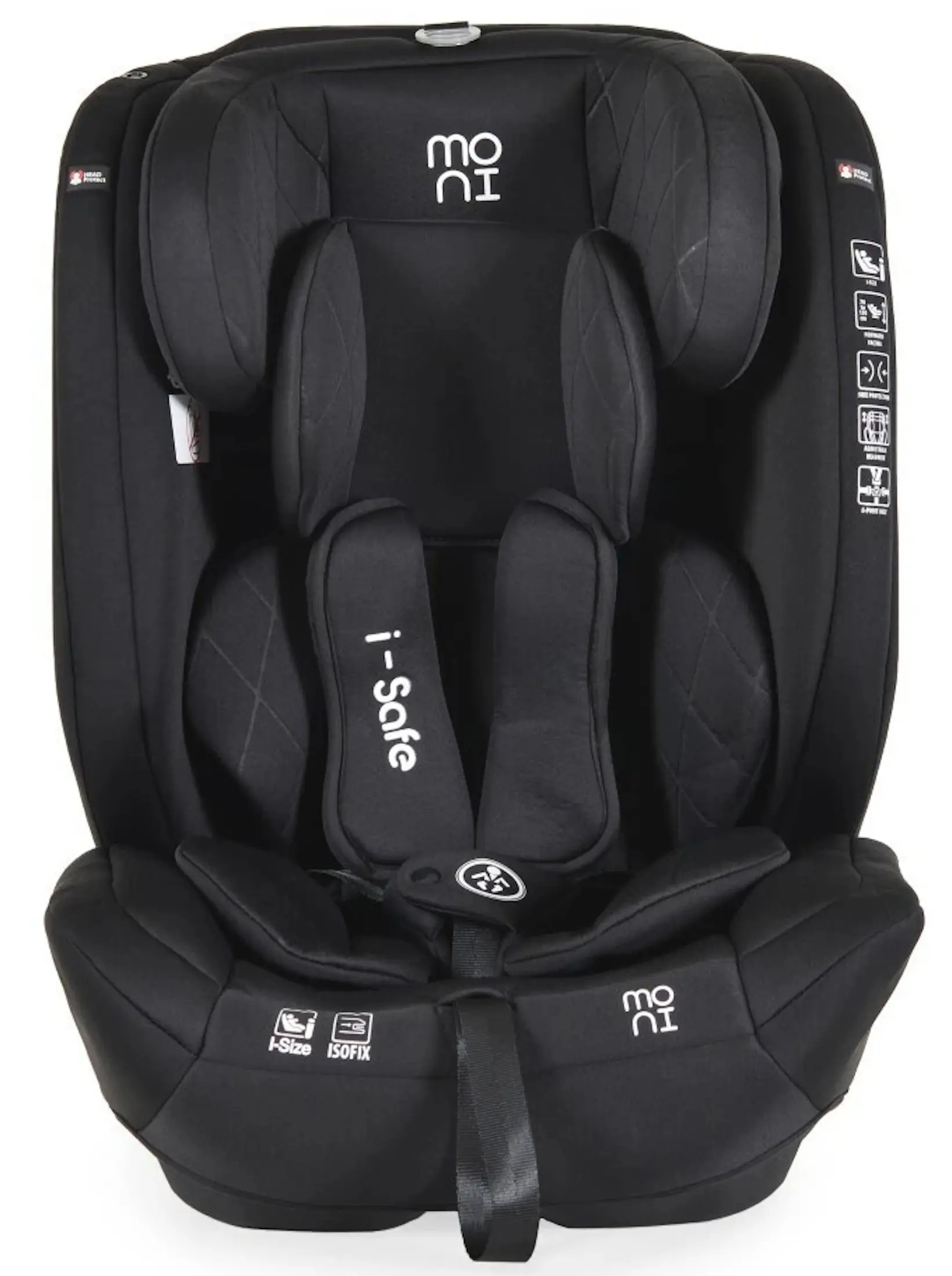 Автокресло Moni Isafe i-Size (Black) - 2