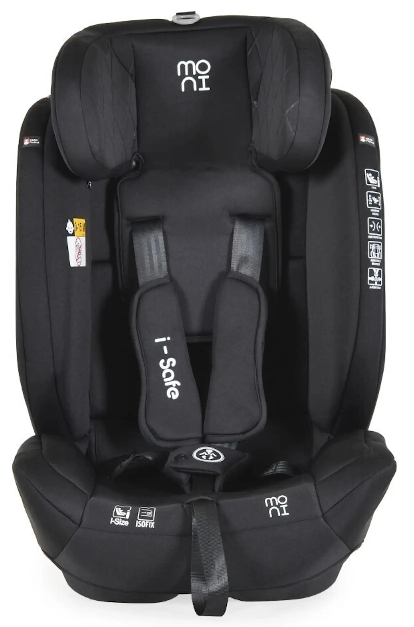 Автокресло Moni Isafe i-Size (Black) - 3