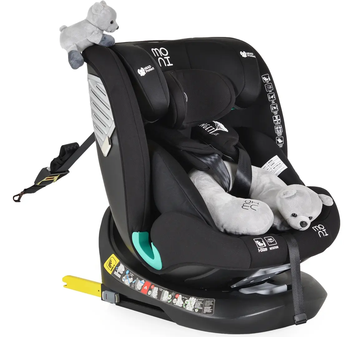 Автокресло Moni Serengeti (Black)