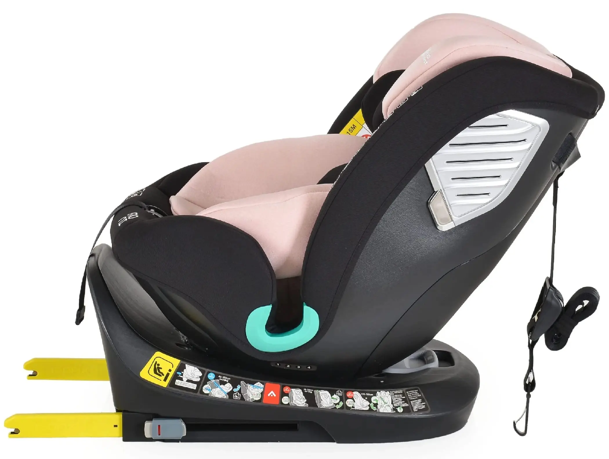 Scaun auto Moni Serengeti (Gently Pink) - 6