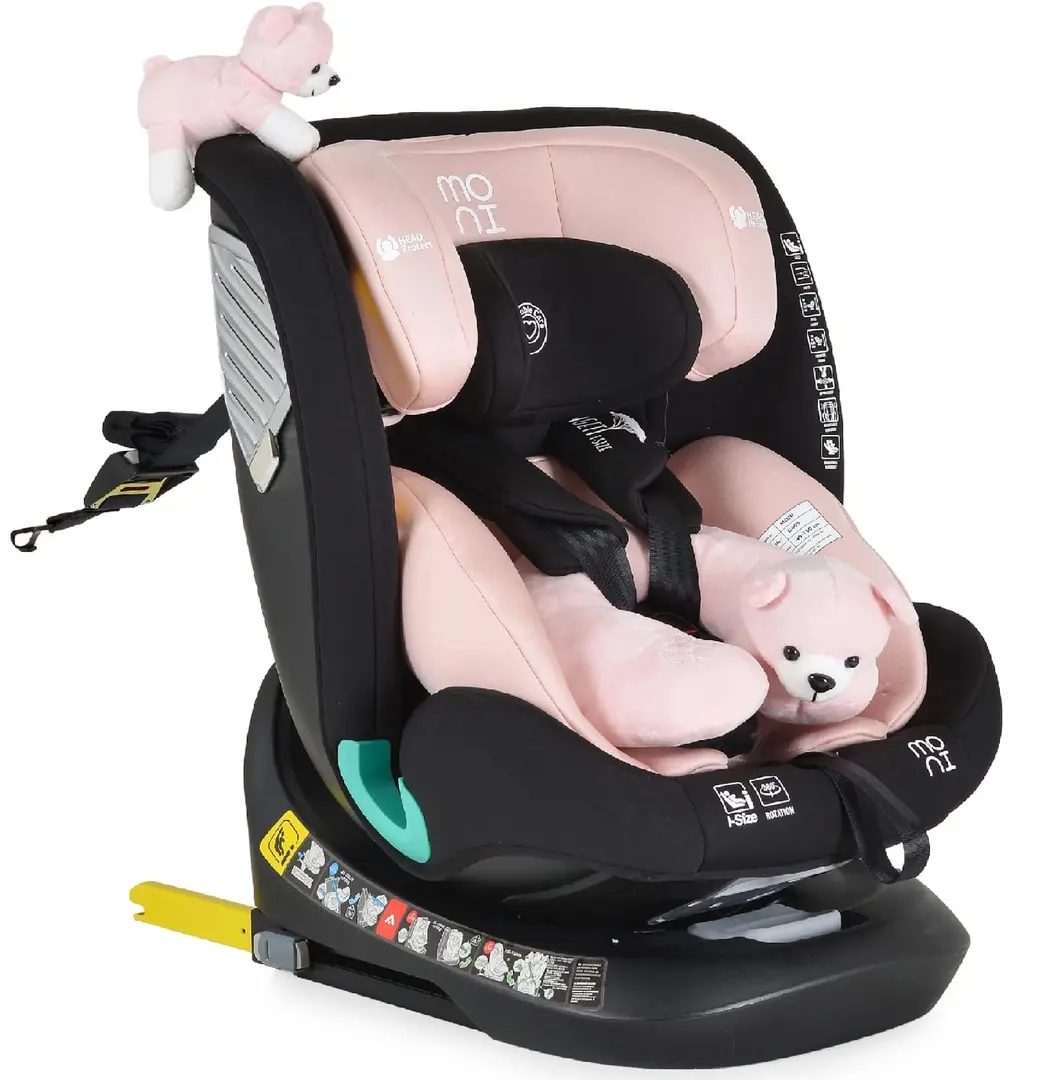 Scaun auto Moni Serengeti (Gently Pink)