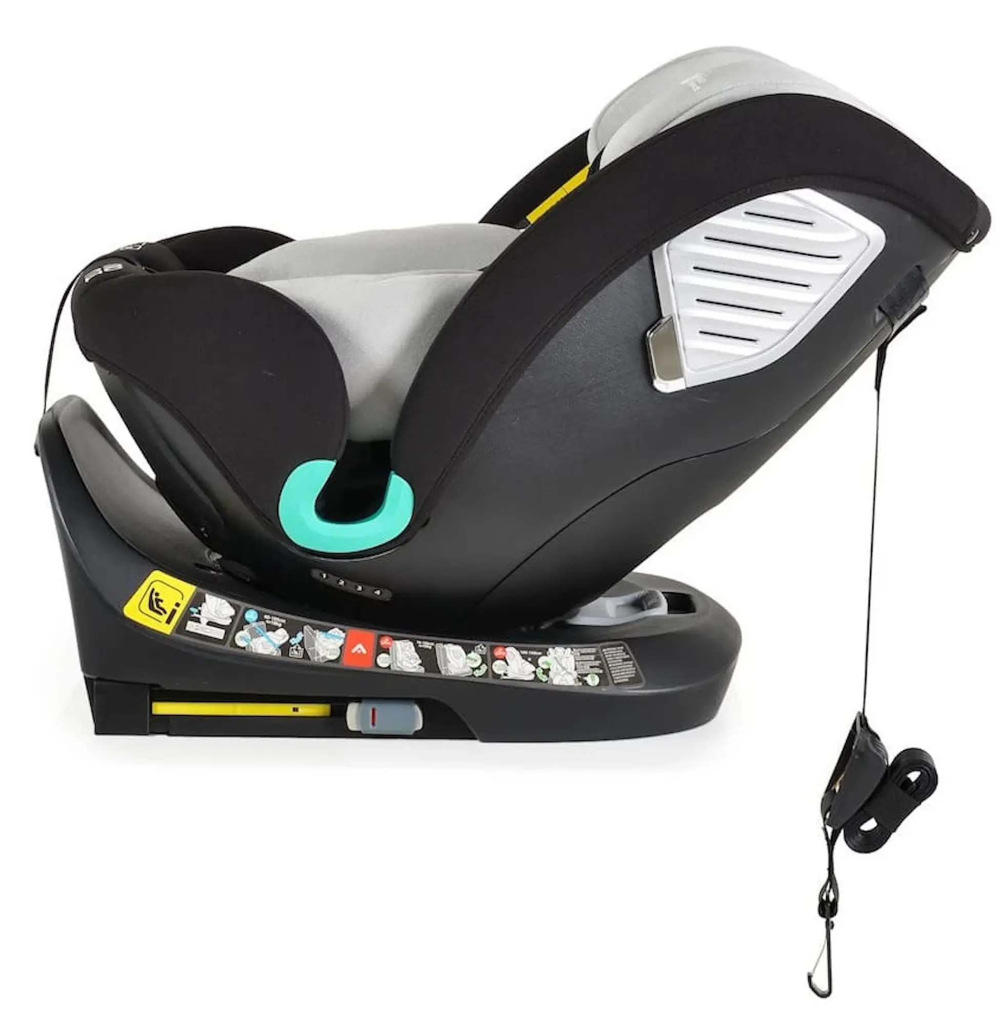 Scaun auto Moni Serengeti (Light Grey) - 7