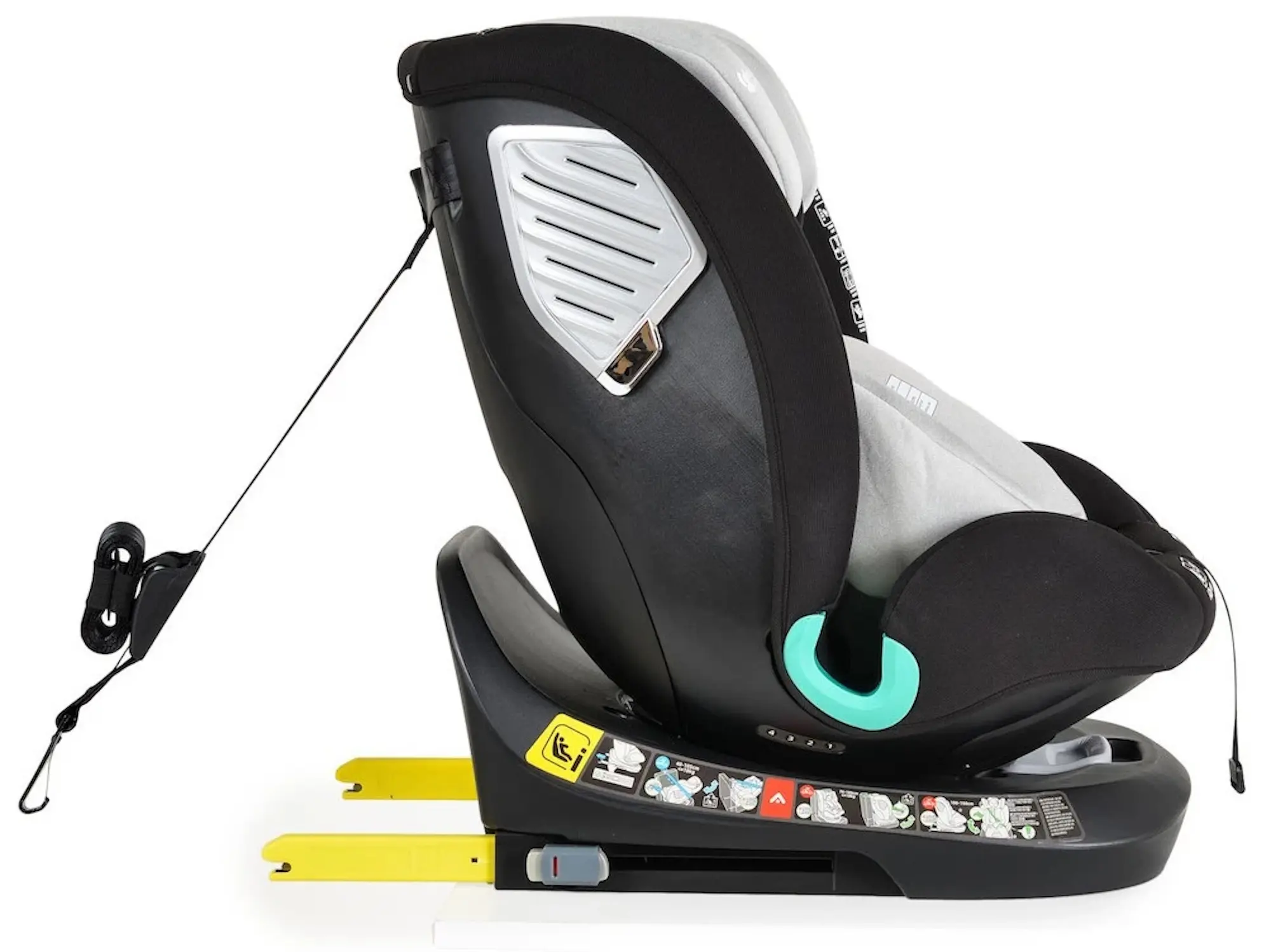 Scaun auto Moni Serengeti (Light Grey) - 8