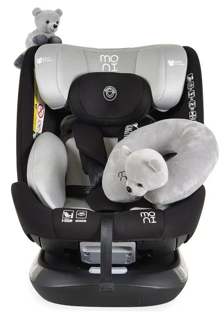 Scaun auto Moni Serengeti (Light Grey)