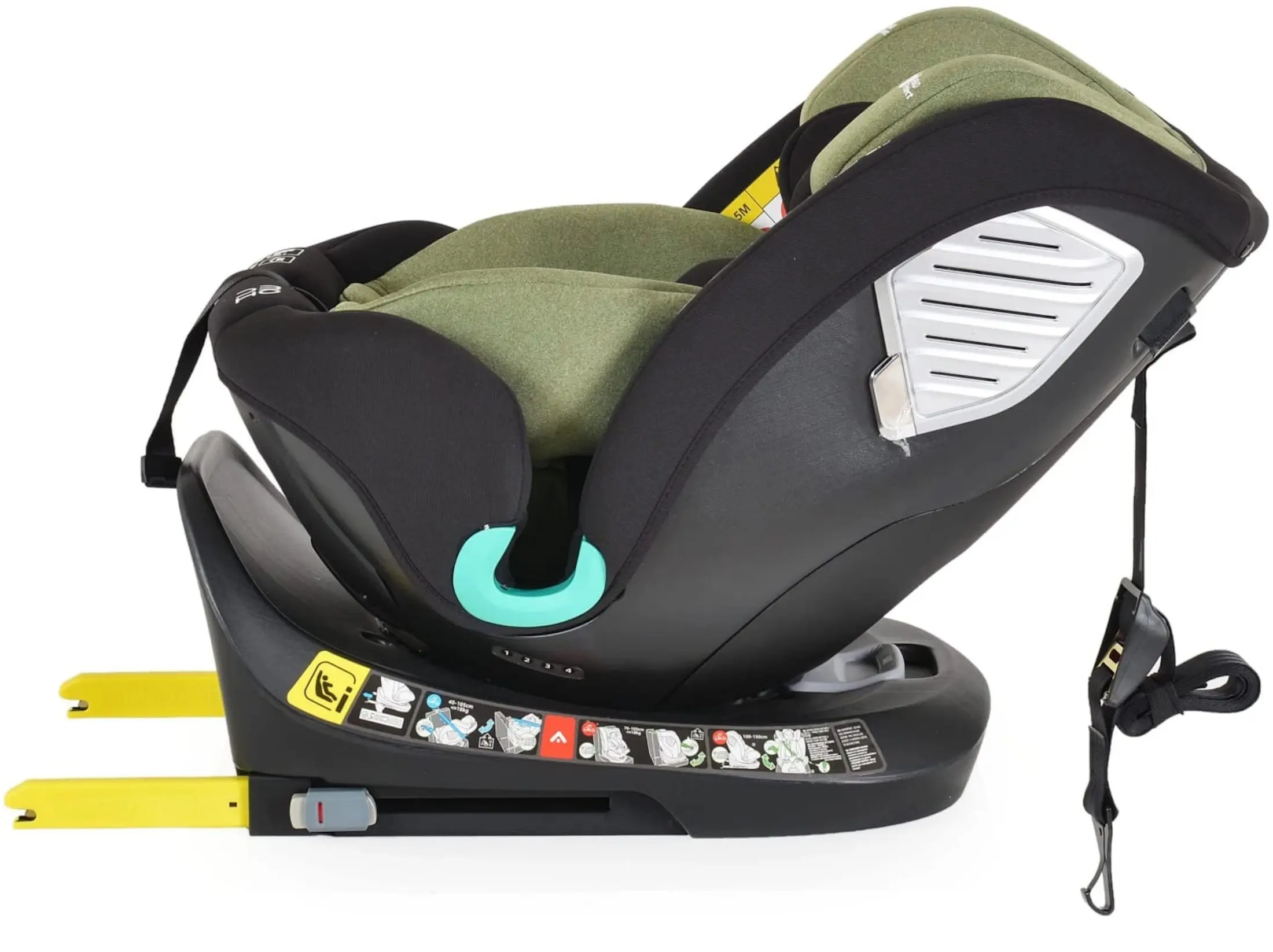 Scaun auto Moni Serengeti (Sky Green) - 9