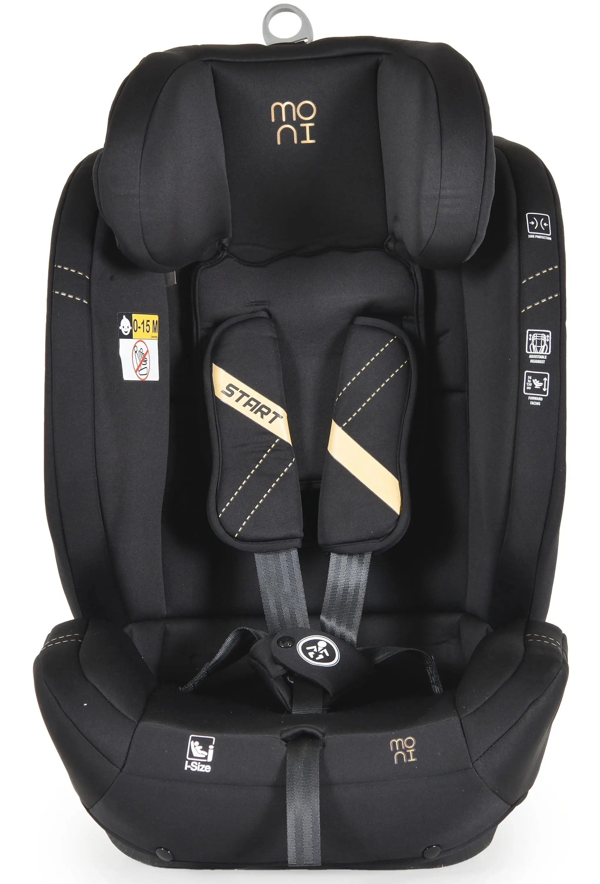 Автокресло Moni Start i-Size (Black) - 2