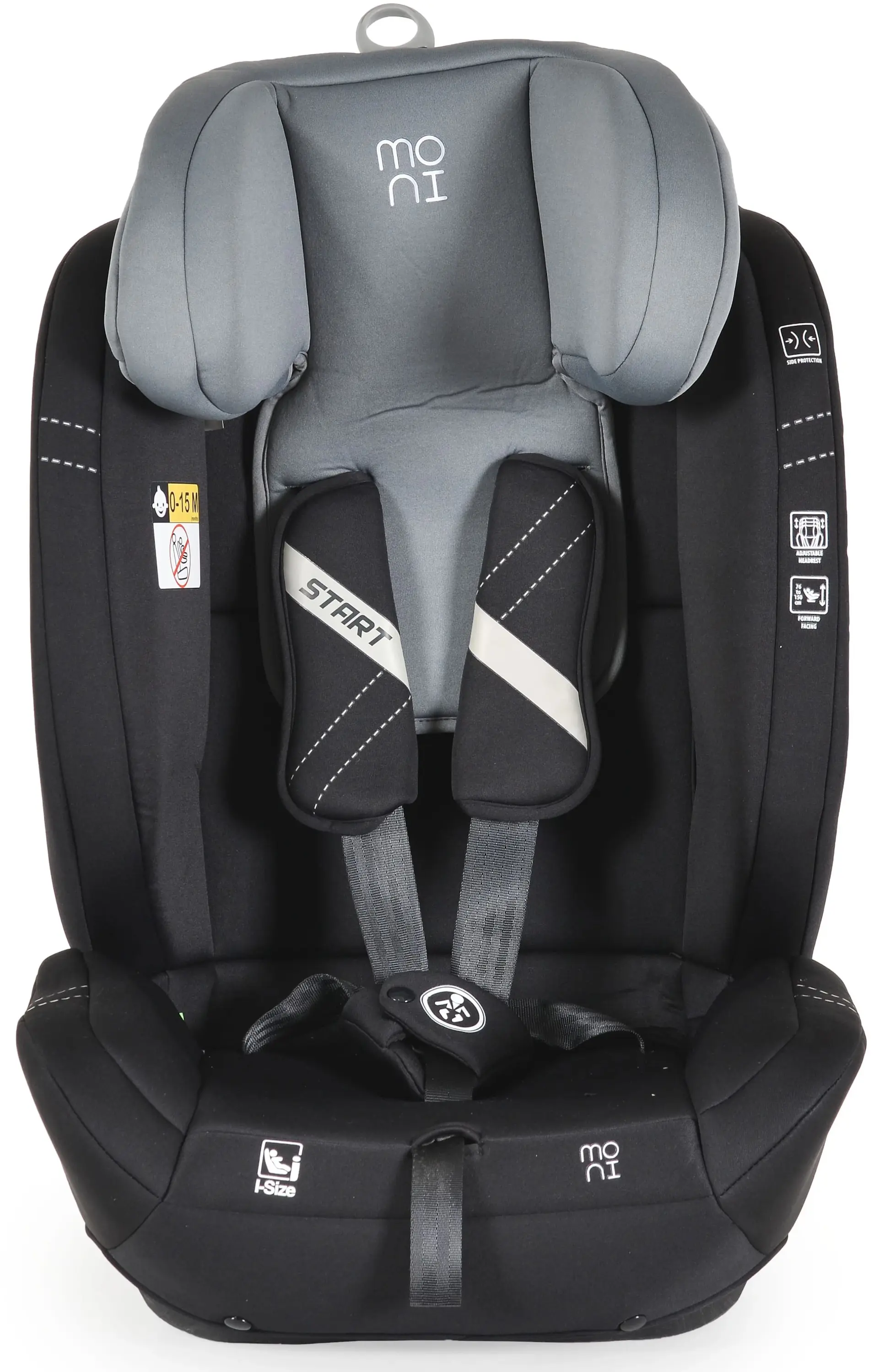 Автокресло Moni Start i-Size (Grey) - 3