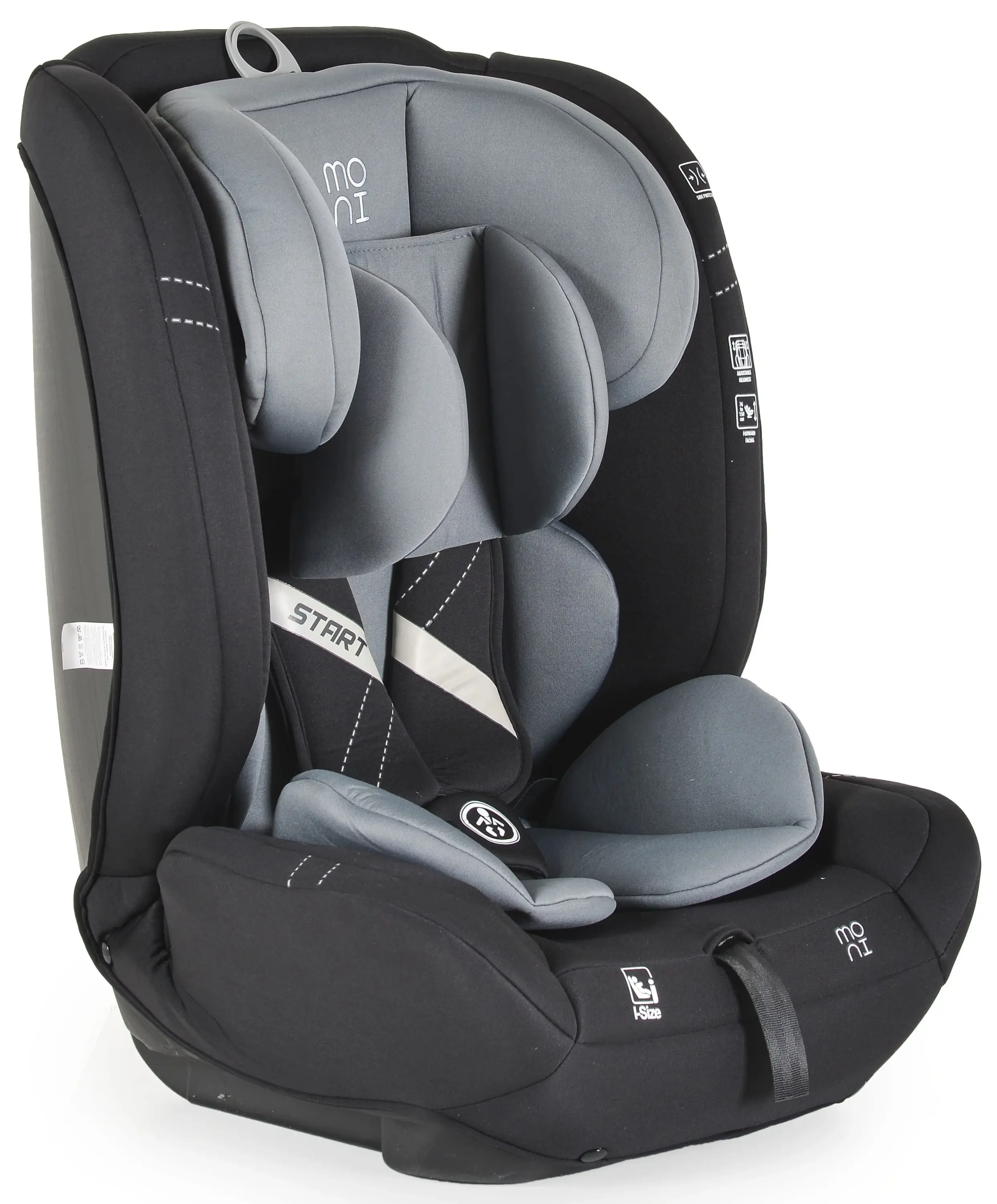 Автокресло Moni Start i-Size (Grey) - 4
