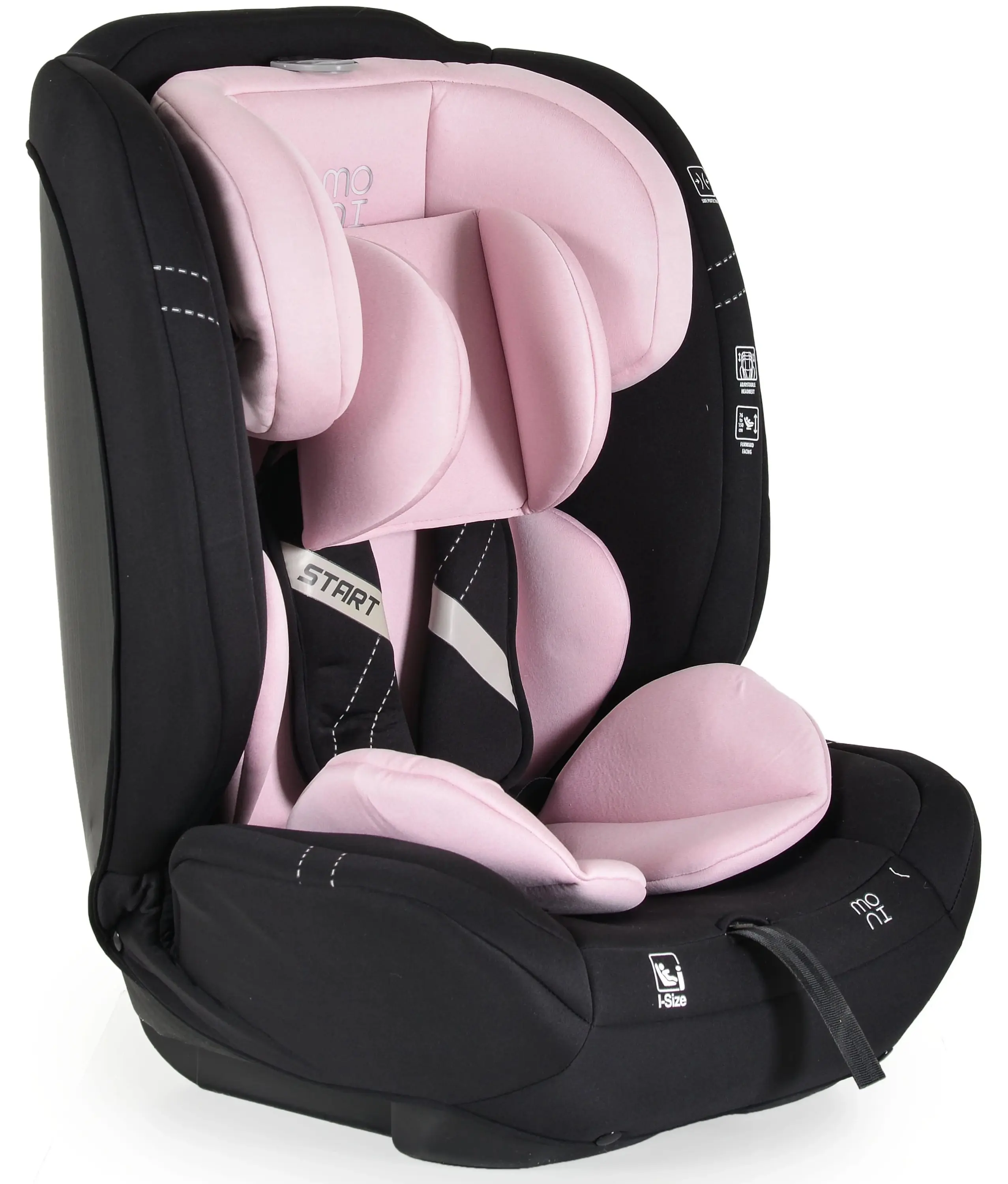Scaun auto Moni Start i-Size (Pink) - 2