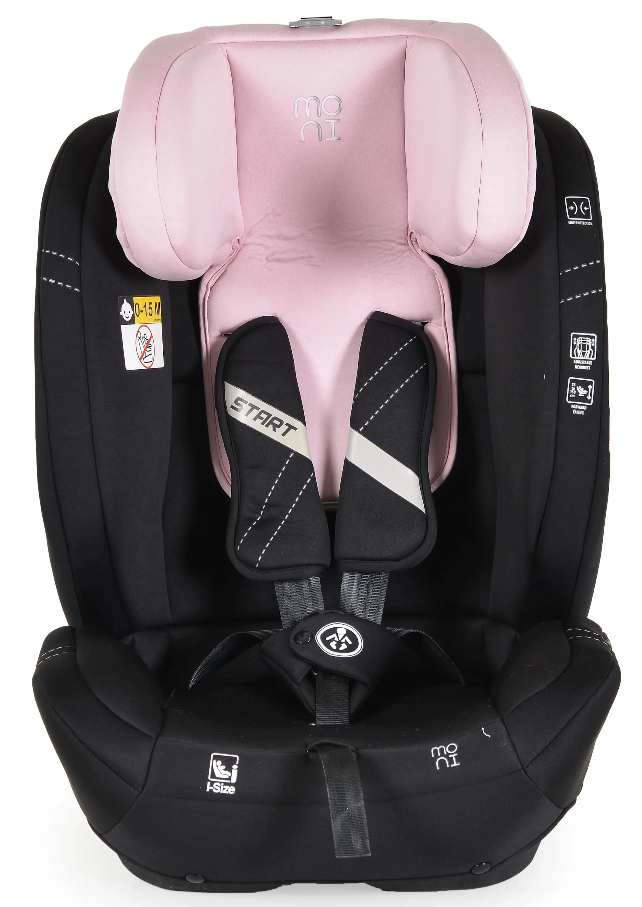Scaun auto Moni Start i-Size (Pink) - 5