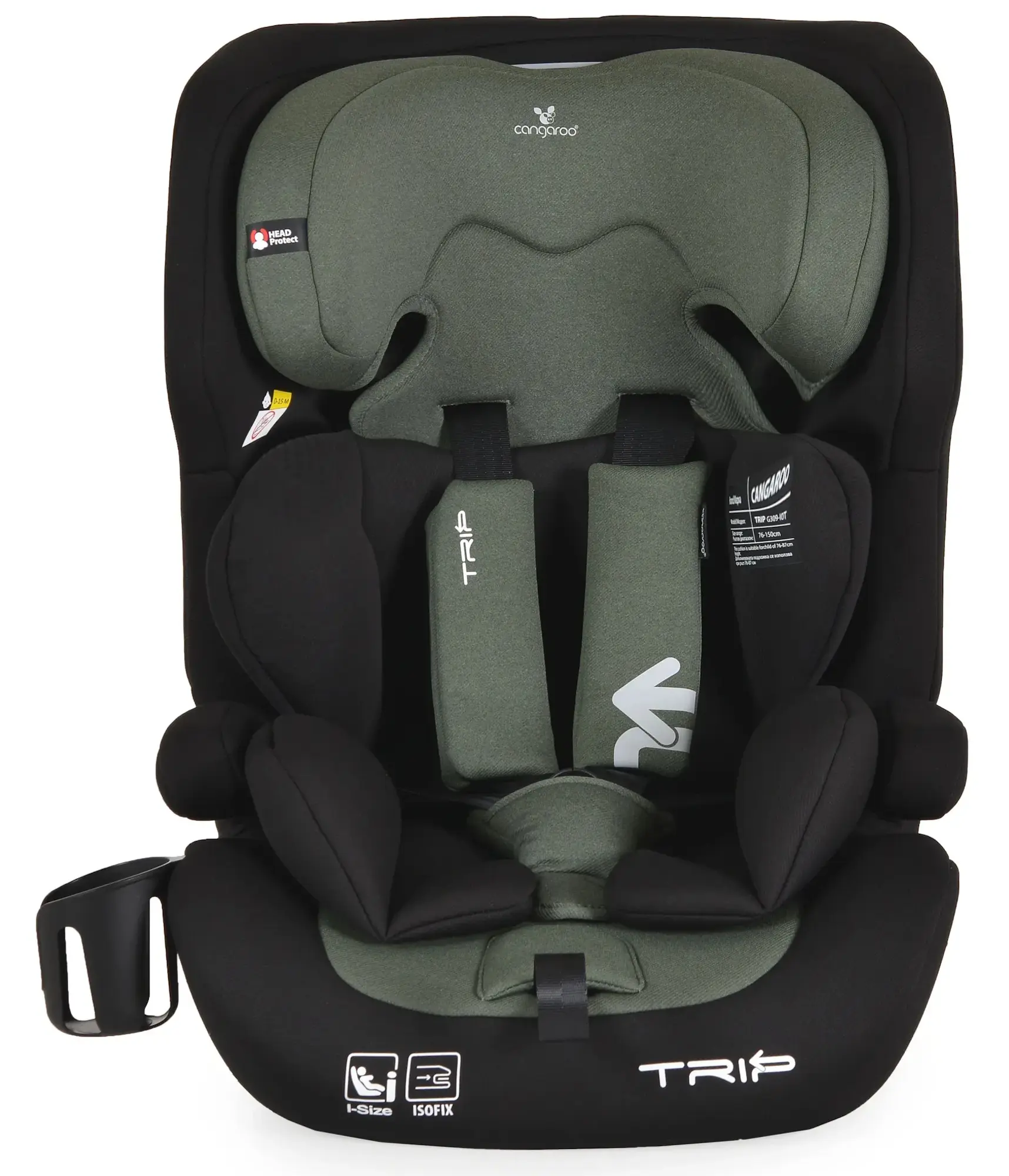 Scaun auto Moni Trip i-Size (Hunter Green) - 3