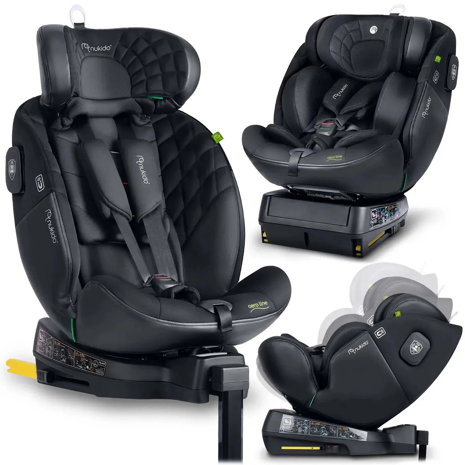 Автокресло Nukido Aero Line 710120 (Black) - 11
