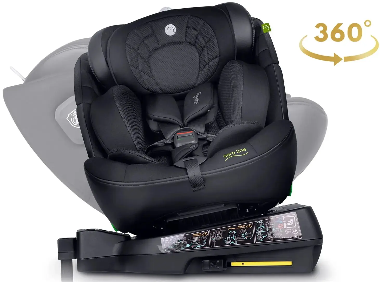 Автокресло Nukido Aero Line 710120 (Black) - 4