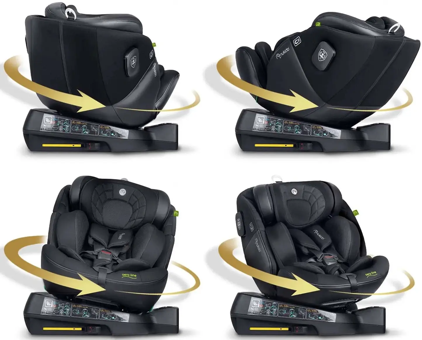 Автокресло Nukido Aero Line 710120 (Black) - 5