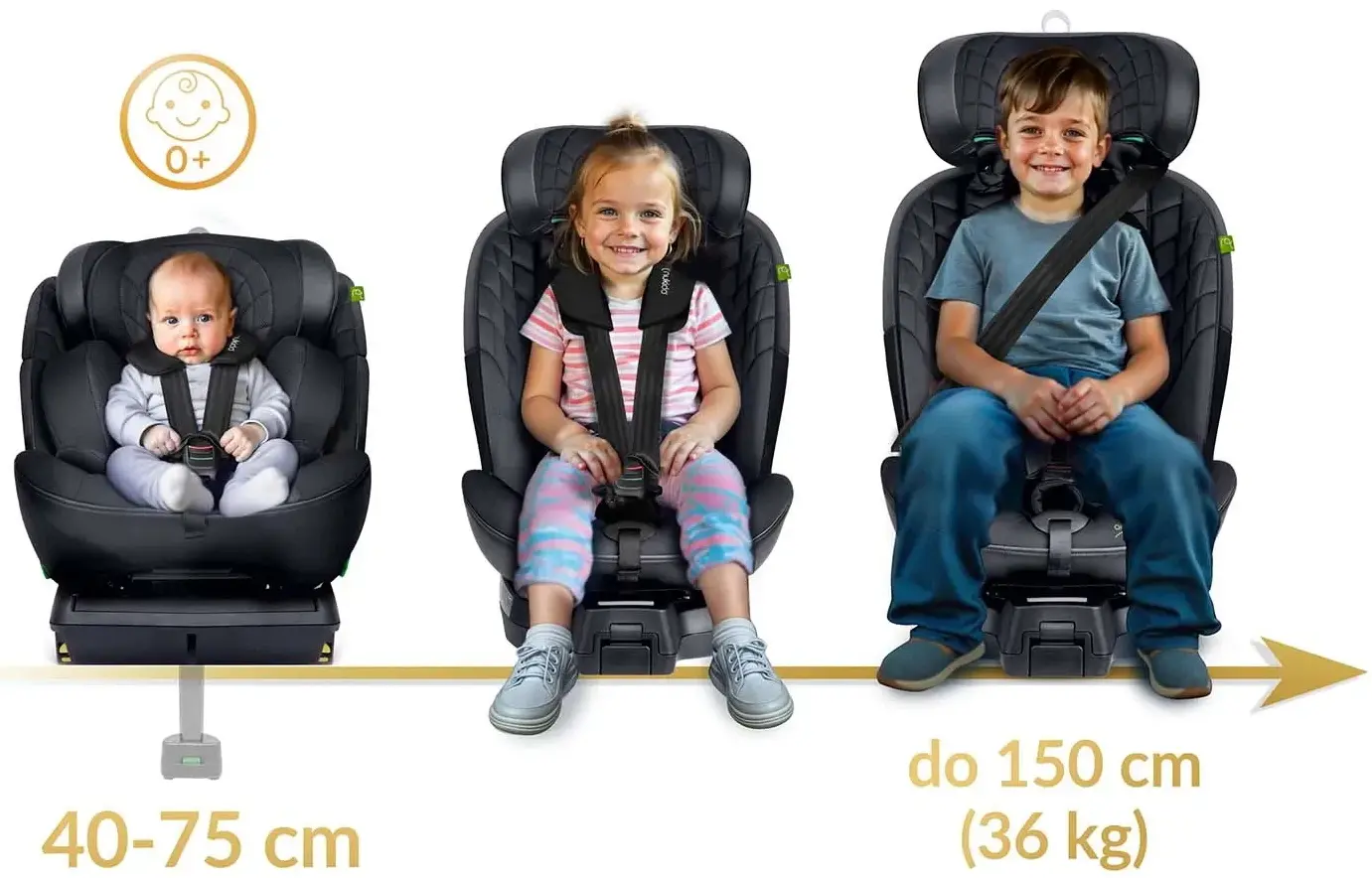 Автокресло Nukido Aero Line 710120 (Black) - 9