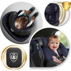 Автокресло Nukido Aero Line 710121 (Black/Dark Blue) Thumb