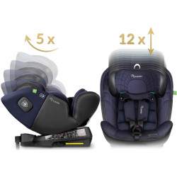 Автокресло Nukido Aero Line 710121 (Black/Dark Blue) Thumb