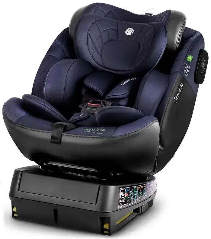 Автокресло Nukido Aero Line 710121 (Black/Dark Blue)