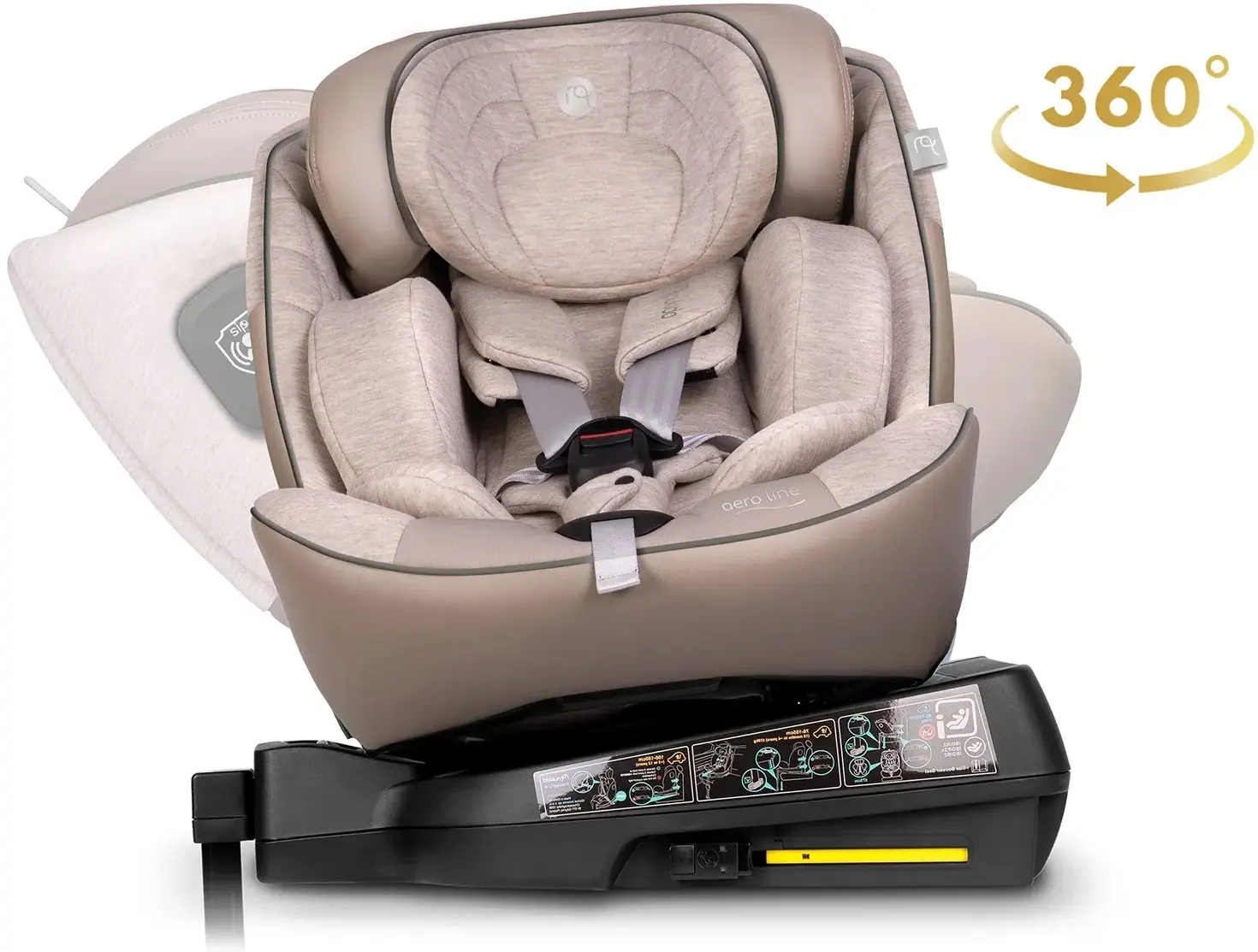 Scaun auto Nukido Aero Line 710122 (Light Brown) - 11