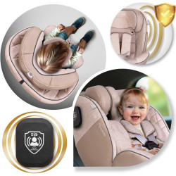 Scaun auto Nukido Aero Line 710122 (Light Brown) Thumb