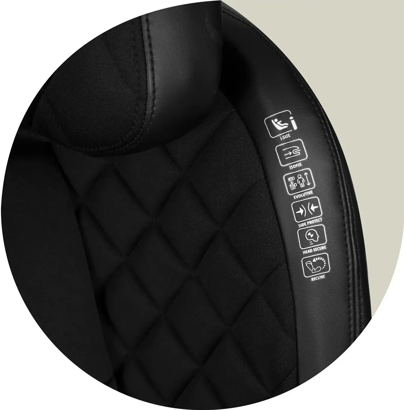 Scaun auto Nukido Louis 710000 (Black) - 9