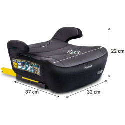 Scaun auto Nukido Louis Base 710201 (Black/Grey) Thumb