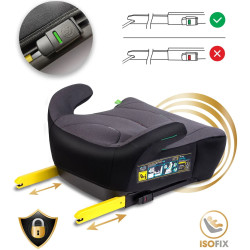 Scaun auto Nukido Louis Base 710201 (Black/Grey) Thumb
