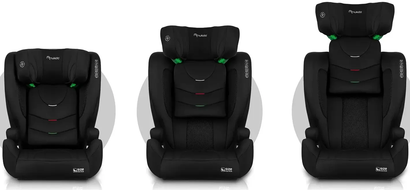 Scaun auto Nukido Louis Soft 710010 (Black) - 7