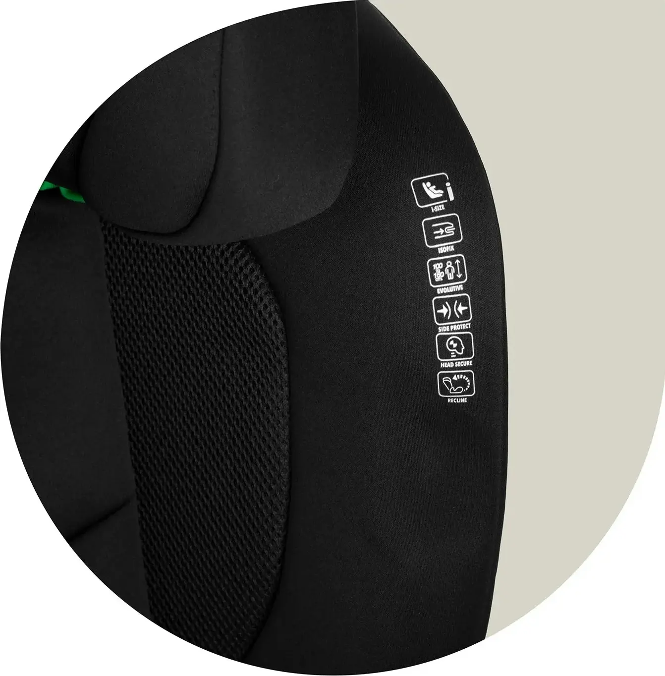 Scaun auto Nukido Louis Soft 710010 (Black) - 9