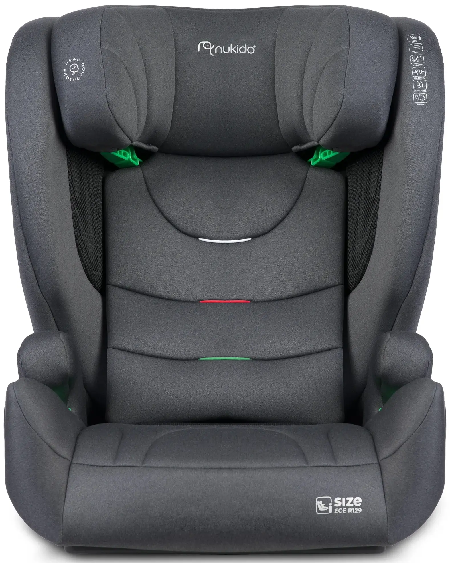 Scaun auto Nukido Louis Soft 710011 (Dark Grey) - 2
