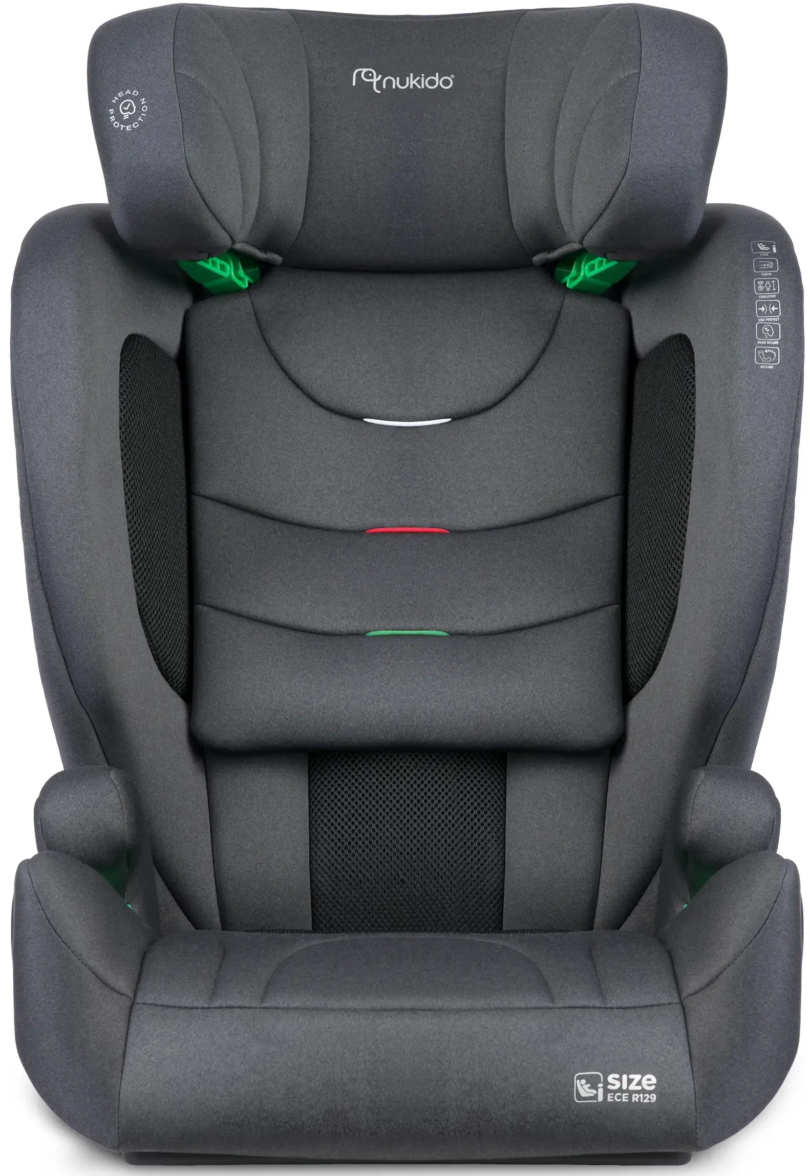 Scaun auto Nukido Louis Soft 710011 (Dark Grey) - 3