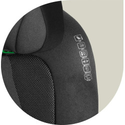 Scaun auto Nukido Louis Soft 710012 (Grey/Black) Thumb
