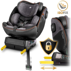 Автокресло Nukido Prestige Line 710100 (Black/Heather Grey) Thumb