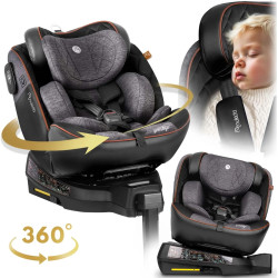 Автокресло Nukido Prestige Line 710100 (Black/Heather Grey) Thumb