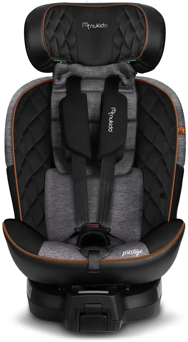 Автокресло Nukido Prestige Line 710100 (Black/Heather Grey) - 12