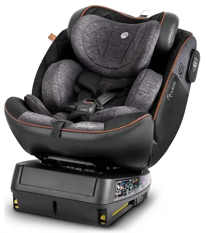 Автокресло Nukido Prestige Line 710100 (Black/Heather Grey)