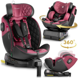 Автокресло Nukido Prestige Line 710102 (Black/Pink) Thumb