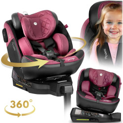 Автокресло Nukido Prestige Line 710102 (Black/Pink) Thumb