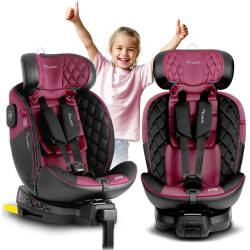 Автокресло Nukido Prestige Line 710102 (Black/Pink) Thumb